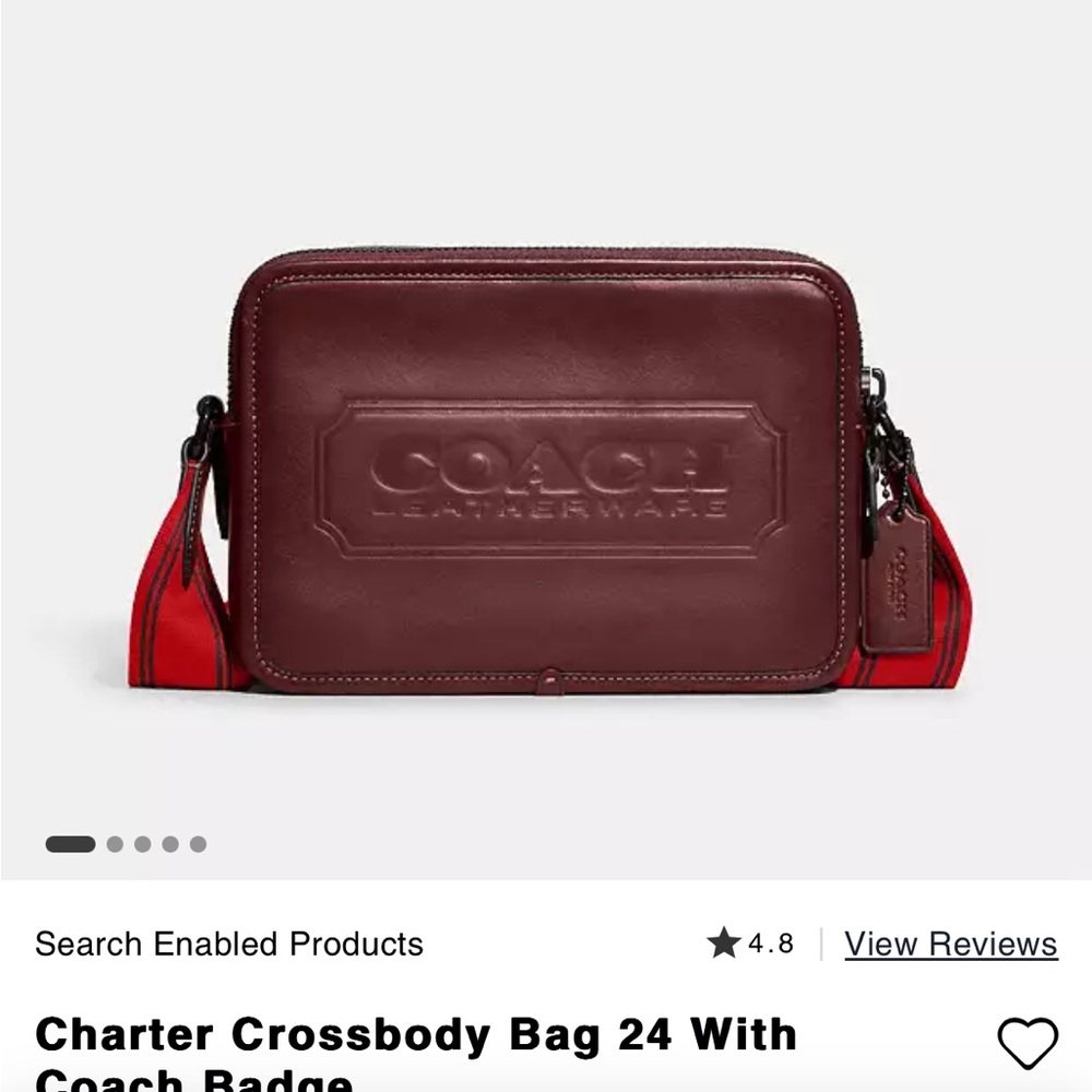 Another awesome crossbody. COACH Charter Crossbody 24 .